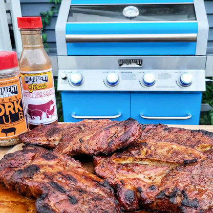 Classic 4 Burner Blue Powder Coated