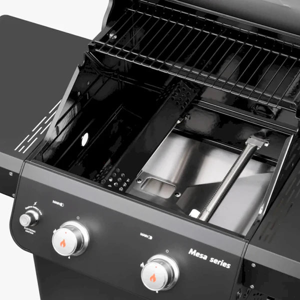 Mesa 2 Burner Black Powder Coated