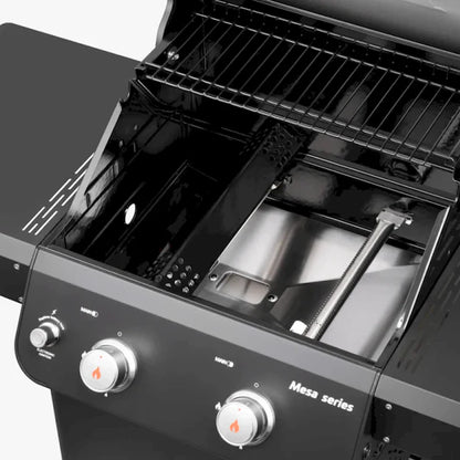 Mesa 2 Burner Black Powder Coated