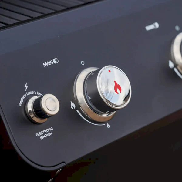 Mesa 2 Burner Black Powder Coated