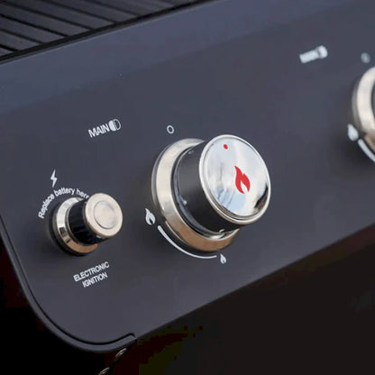 Mesa 2 Burner Black Powder Coated